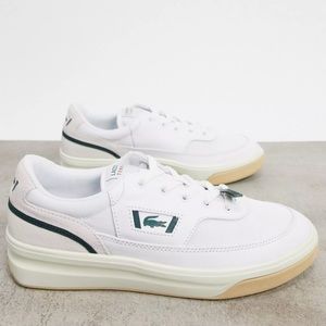 Lacoste g80 chunky sneakers in white